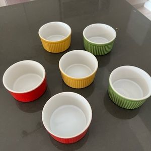 Emile Henry Vintage Ribbed Ramekins (set of 6)